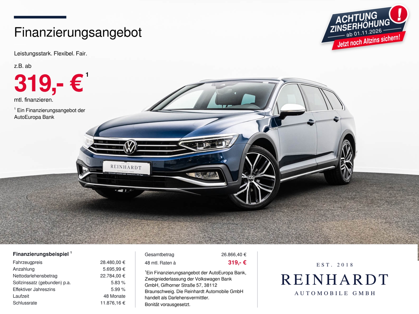 VW Passat Alltrack