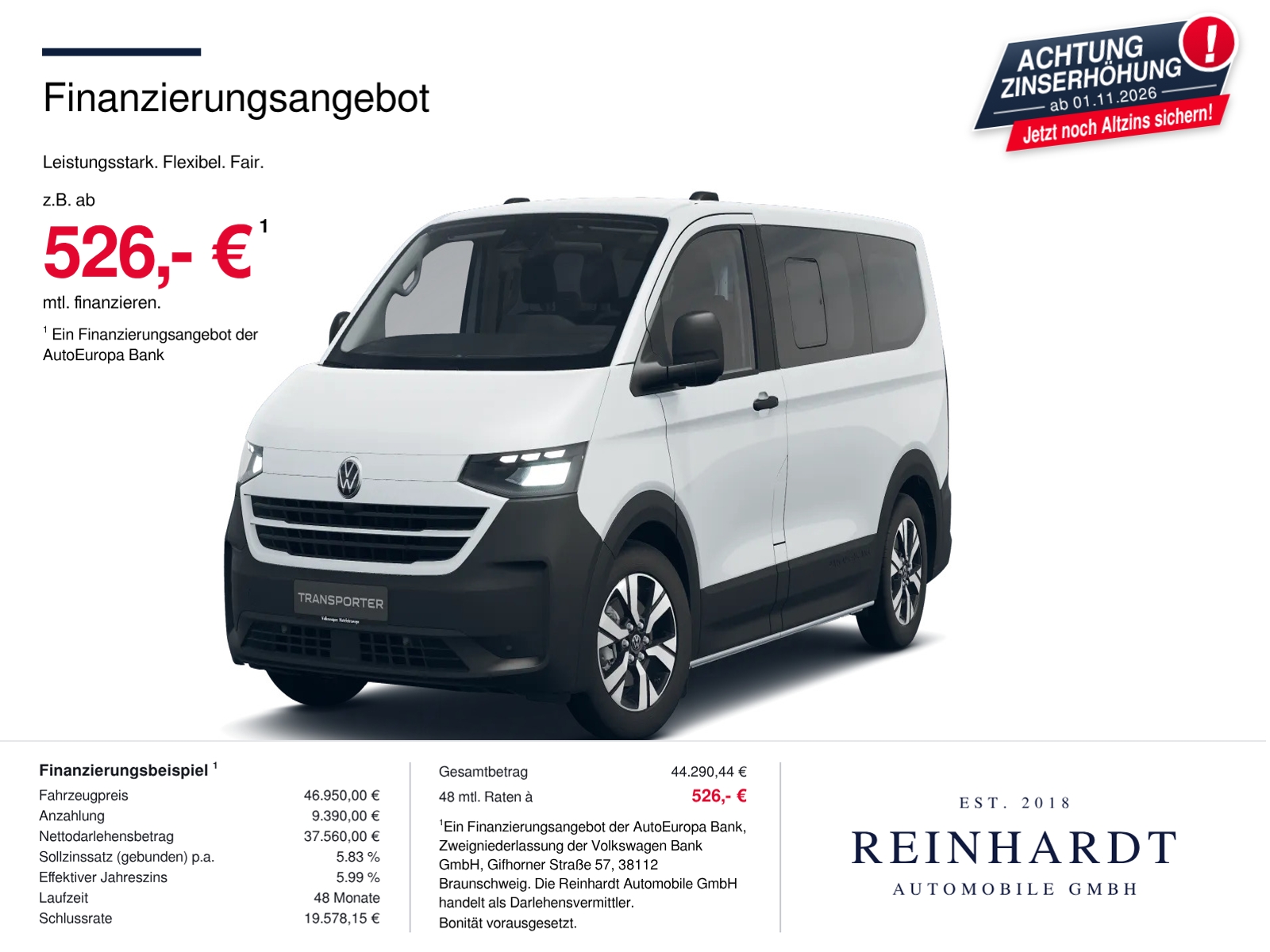 VW T7 Transporter