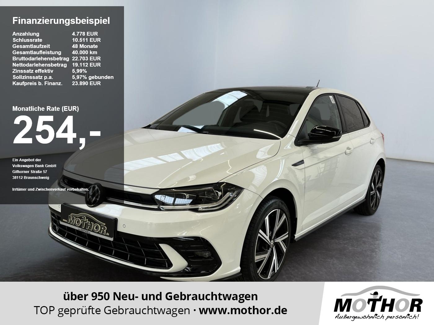 Volkswagen Polo 2024 — VI R-Line 1.0 TSI DSG IQ.DRIVE-Paket