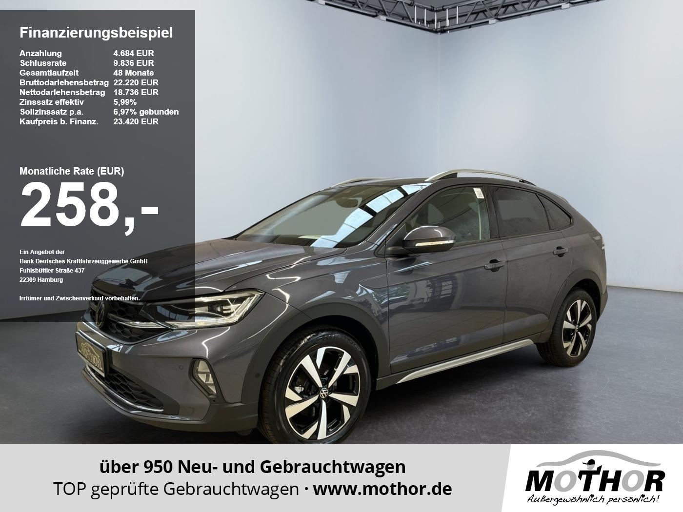 Volkswagen Taigo 2024 — Style 1.0 TSI DSG ACC MATRIX Rückfahrkamera