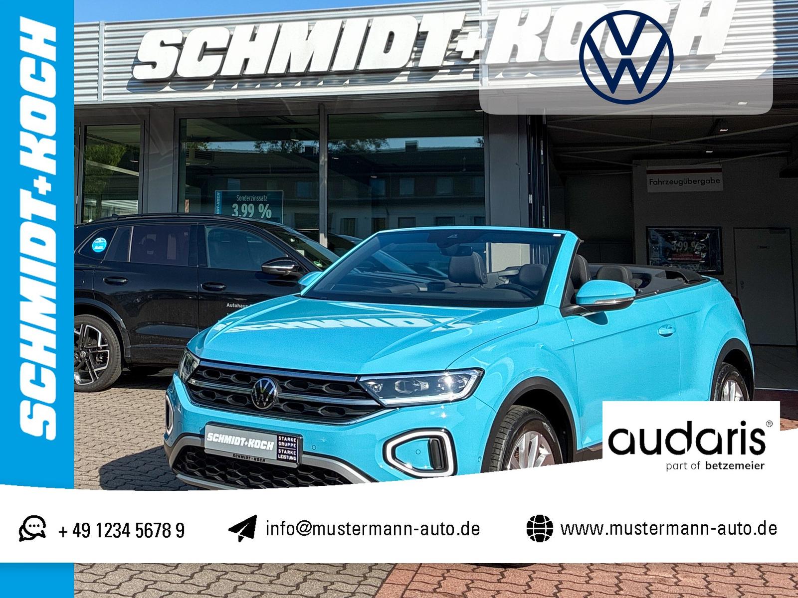 Volkswagen T-Roc 2023 — Cabriolet Style 1.0 TSI OPF