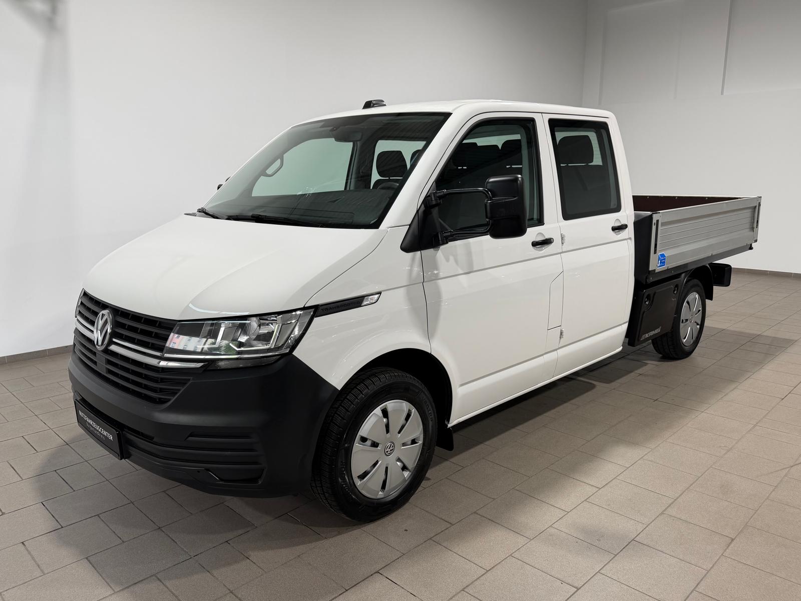 VW T6.1 Pritsche-Doka (6-Si.),Klima,Navi,AHK,Standh