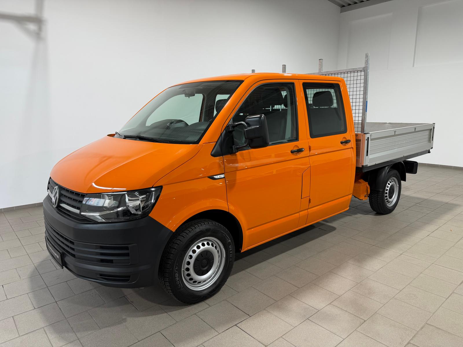 VW T6 Transporter Pritsche-Doka (6-Si.),Klima,AHK