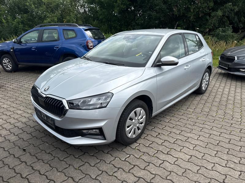 Škoda Fabia in Brilliant-Silber Metallic – Fahrzeug 090053