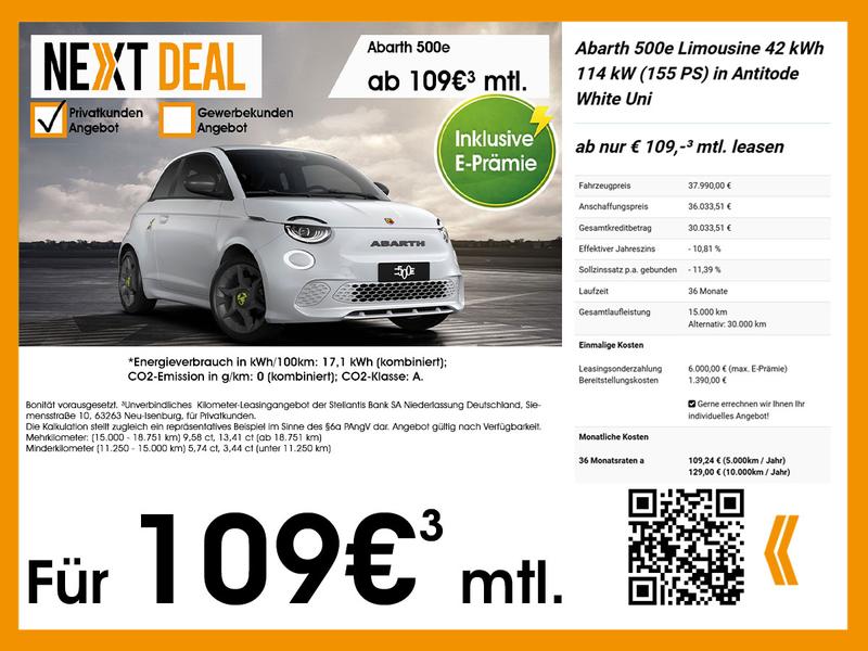 Abarth 500e
