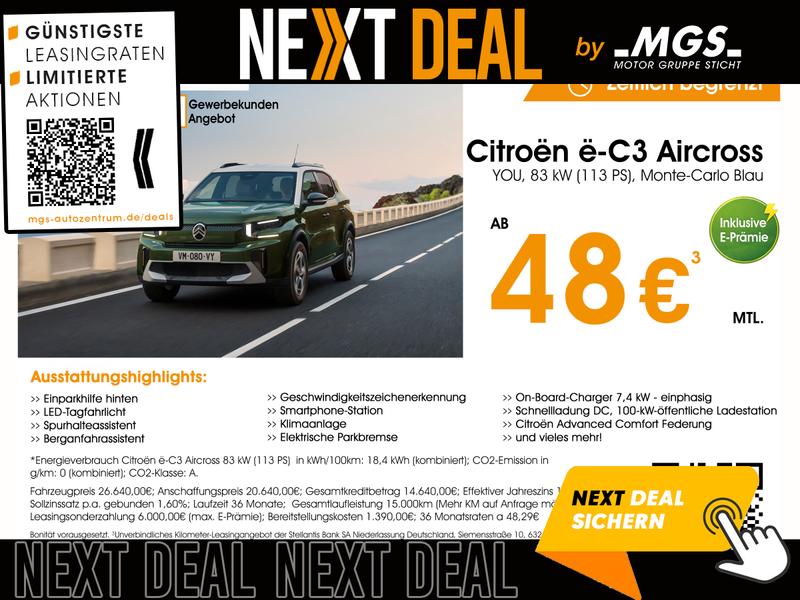 Citroen ë-C3 Aircross